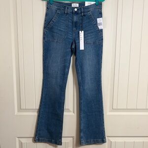 Nicole Miller Medium Wash SOHO High Rise Bootcut Jeans Size 6 NWT